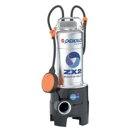 Υποβρύχια Αντλία Λυμάτων Ανοξείδωτη Vortex 0,85HP Μονοφασική Ιταλίας PEDROLLO ZXm 1A/40 (100.221)