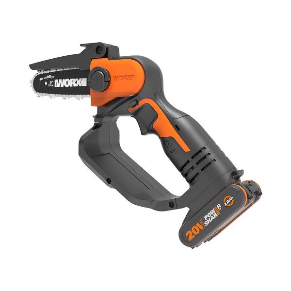 Κλαδευτικό Αλυσοπρίονο Μπαταρίας Worx WG324E με Μήκος Λάμας 12cm