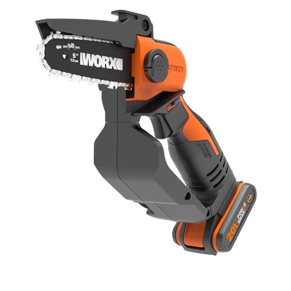Κλαδευτικό Αλυσοπρίονο Μπαταρίας Worx WG324E με Μήκος Λάμας 12cm