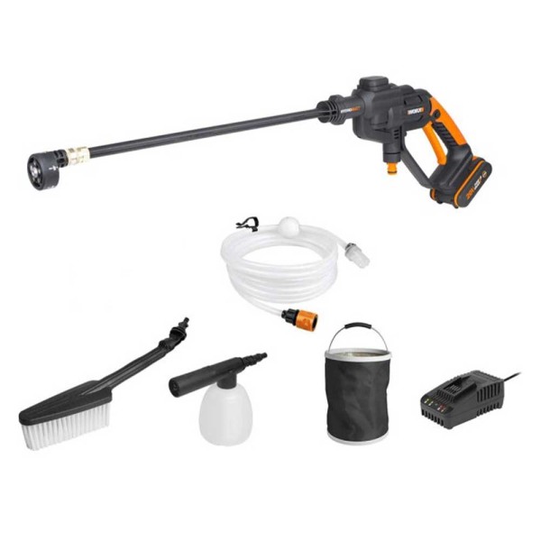 Πλυστικό Μπαταρίας με Πίεση 22bar 20V Worx WG620E.2